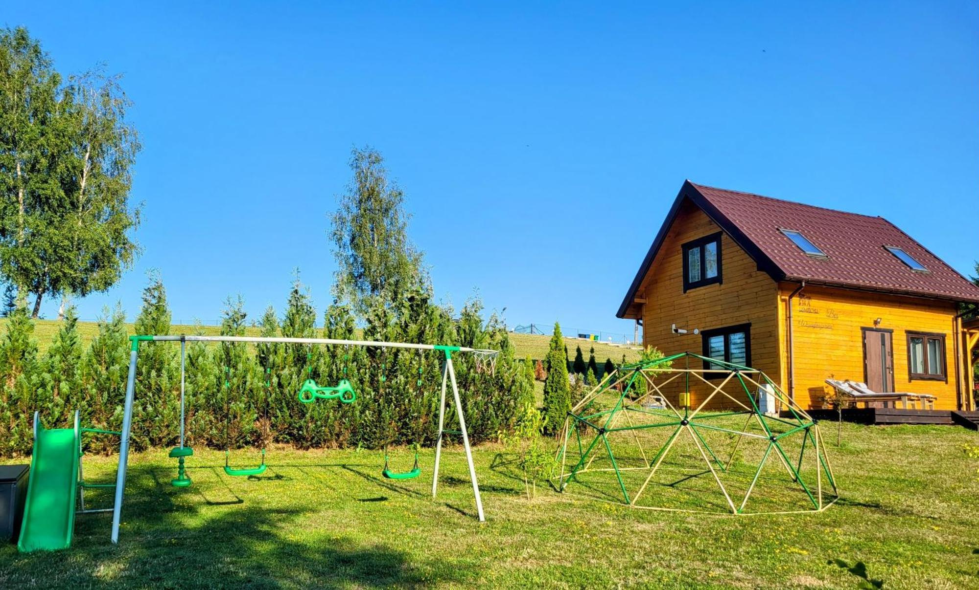 Wczasy Mazurskie - Domek Caloroczny Bez Mazury Moldzie Kültér fotó